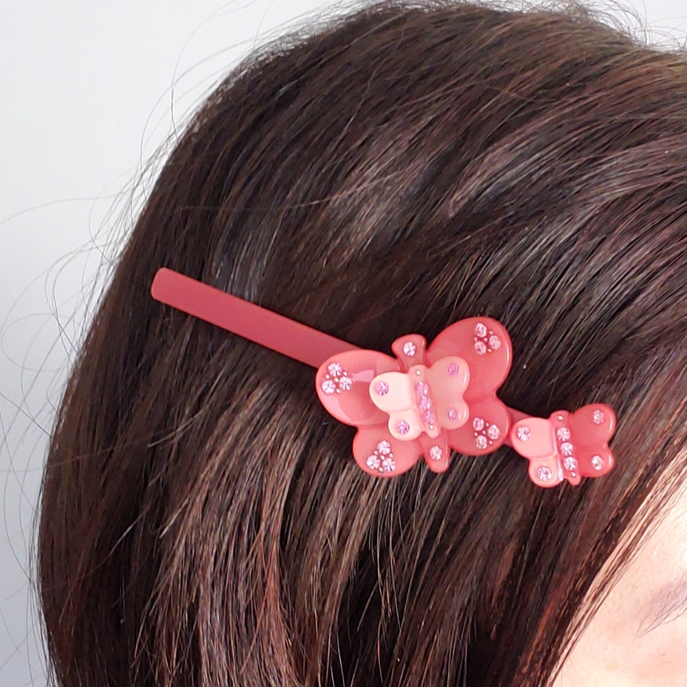 🦋Butterfly crystals hair clip by Blue Bird